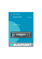 Blaupunkt Brooklyn-MP-35 - Owners Manual